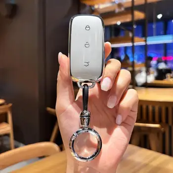 Custodia per Chiavi Auto con Fibbia, Protezione Completa Anti-Graffio, Fodera Morbida, Adattabile Universalmente, Accessorio Auto per Tutti i Tipi di Chiavi Auto