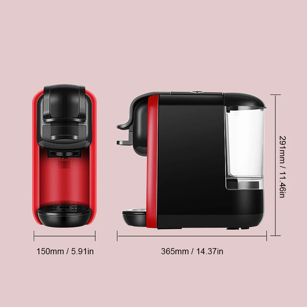 HiBREW Coffee Machine Cafetera Hot/Cold 4in1 Multiple Capsule 19Bar  DolceGusto-Milk&Nexpresso Capsule ESE pod Ground Coffee H2A - AliExpress