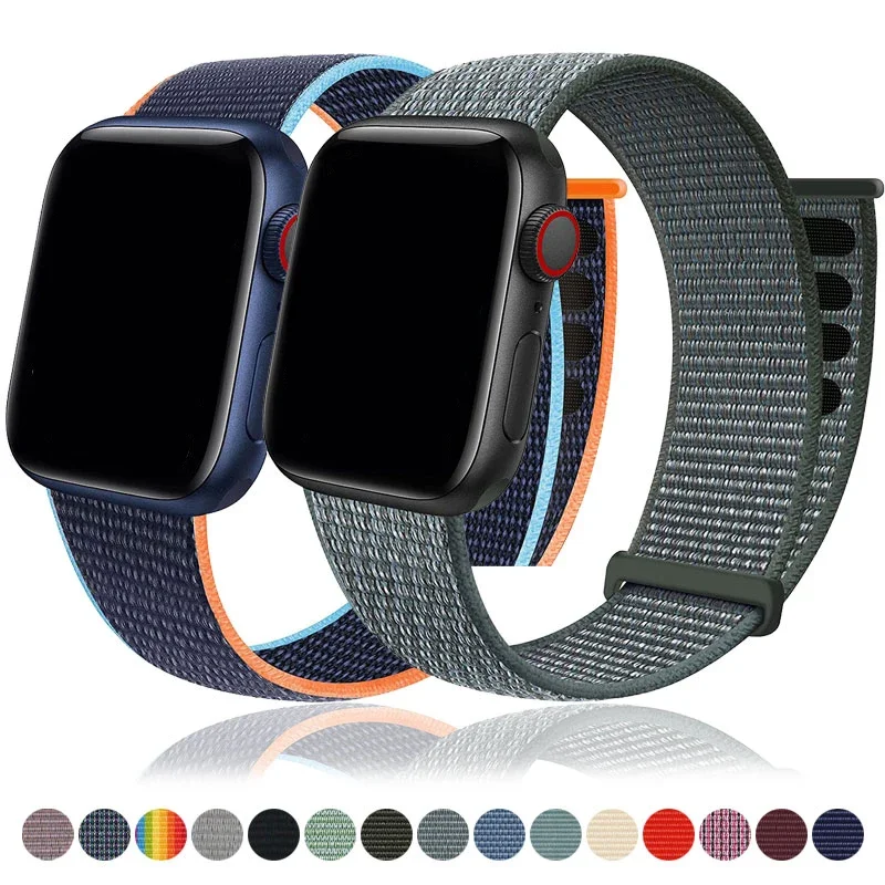Adjustable Nylon Elastic Watch Band Bracelet