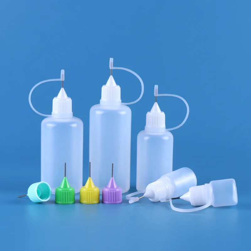 1pcs 30ml Vial Small Container Drop Bottles Empty Glue Bottle Applicator  Needle Squeeze Bottle for Paper Quilling DIY Craft - AliExpress