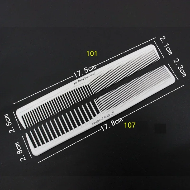 Flat Head Cutter Comb FineTooth Brush Professional Hair Cutting Comb Anti-static Haircut Salon Tools Barber Hair Accessories
