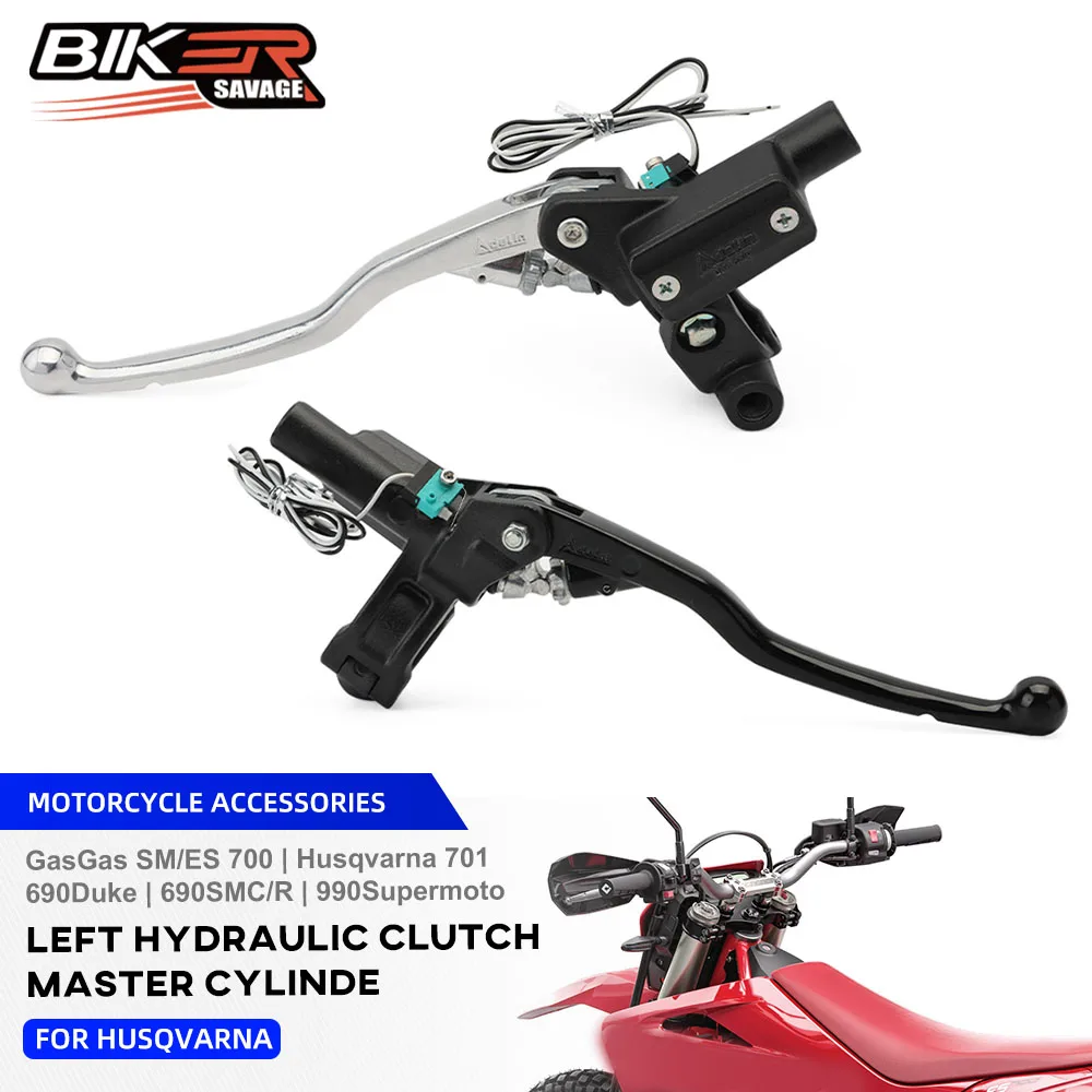 

Left Clutch Pump Master Cylinder Levers For HUSQVARNA 701 Supermoto Enduro Svartpilen Motorcycle Accessories Hydraulic Handle