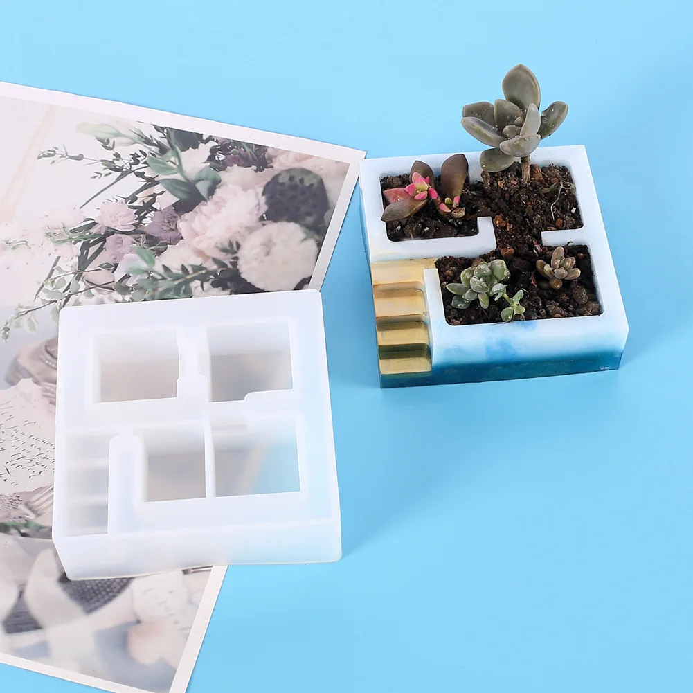 Versatile Silicone Mold for Planters, Storage, and Crafts