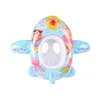 Baby Inflatable Swim Ring Toy Aircraft Shape Swimming Circle Seat Float Swimming Pool Beach Summer Water Toy Floats for Children 5