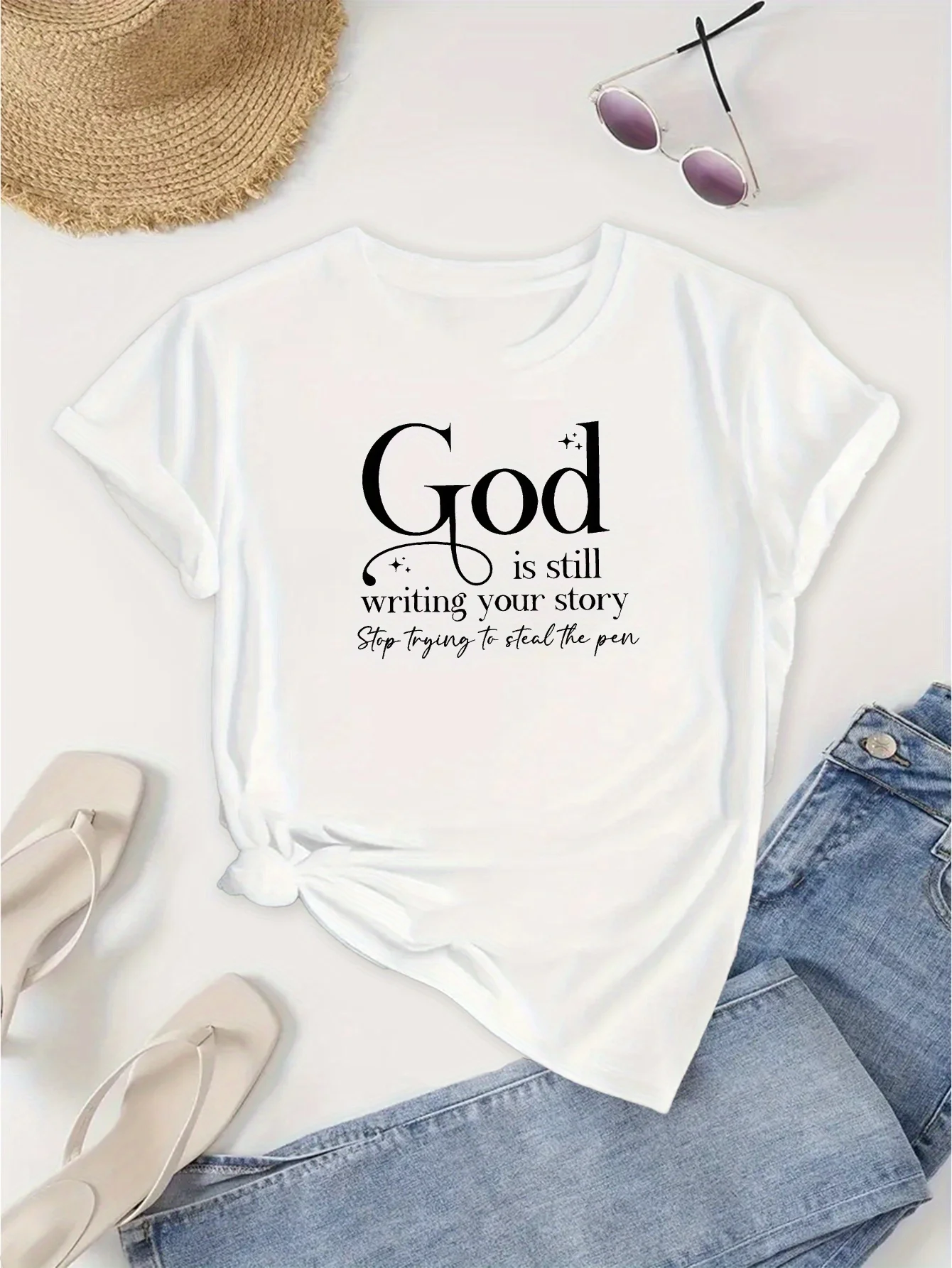 

Футболка с круглым вырезом и надписью, повседневный топ с коротким рукавом для весны и лета, женская одежда, укороченный Топ для женщин