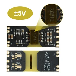 Isolated DC - DC Power Module with Adjustable Voltage Output and Short Circuit Protection (Positive Negative 5V)