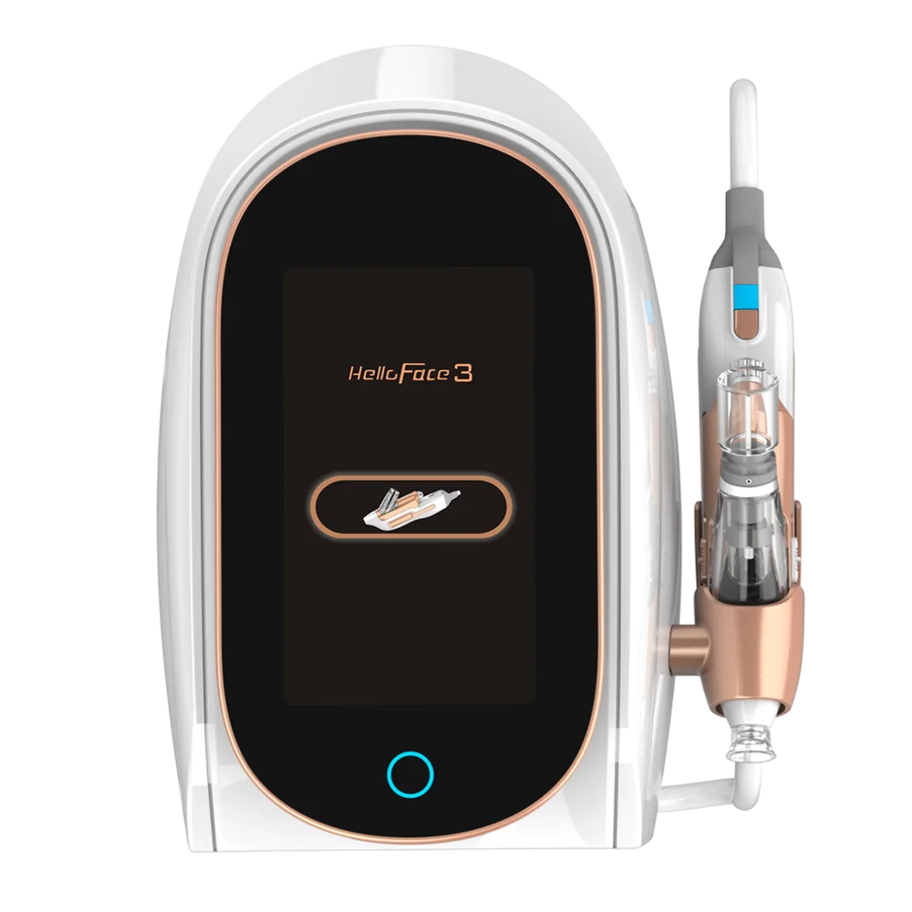 Newest Facial Mesotherapy Device No Needle Skin Rejuvenation Whitening & Lifting Beauty Machine Oxygen Jet Peel Machine