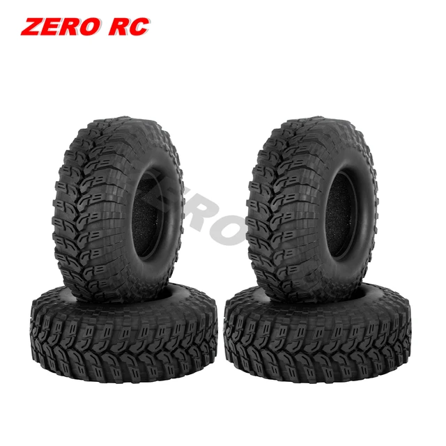 INJORA 4PCS 1,9 Pneumatici In Gomma Ruota Per 1:10 RC Rock Crawler Axial SCX10 SCX10 II 90046 90047 Traxxas TRX-4 TRX4 - Foto 4