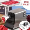 3200 Watts Large Kitchen Stainless Steel Electric Meat Grinder Multi-function Sausage Maker Filler Mincer Stuffer Keyswitch 1