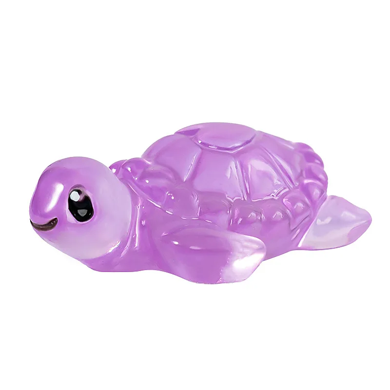 50 Portachiavi Tartaruga Luminosi Al Buio: Bomboniere Colorate In Resina, Mini Figure Marine Per Feste, Premi E Decorazioni - 4