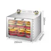 Dehydrators for Food and Jerky with 24H Timer 5 Drying Racks 400W 30-90℃ Vegetable Fruit Dehydrator Temperature Control 2