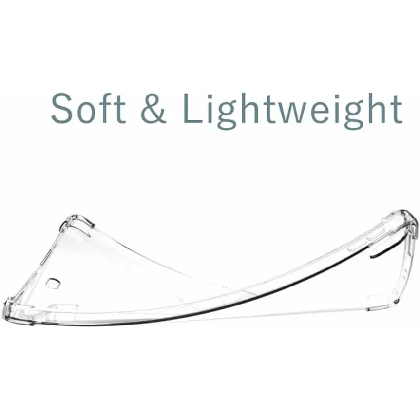 Flexible TPU Silicone Transparent Tablet Case with Airbag Protection