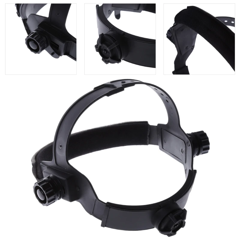 

Solar Adjustable Welding Welder Helmet Headband For Auto Dark Helmet Accessories ABS Plastic Welding Mask Headband