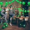 Solar St Patricks Day Decorations Shamrock String Lights Lucky Clover Green Lights Outdoor Waterproof 8 Mode Light 066 4