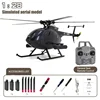 2024 Rc Era 1:28 C189 Bird Rc Helicopter Tusk Md500 Dual Brushless Simulation Model 6-Axis Gyro Simulation Model Toys 1