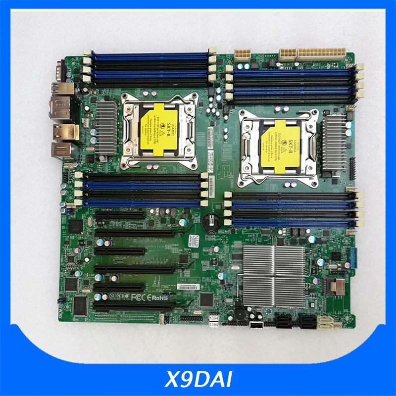X9DAI Workstation Motherboard For Supermicro X79 C602 LGA2011 Support E5 2600 High Quality