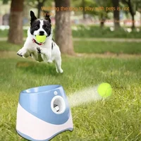 Dog Launcher Automatic Dogs Chase Toy Tennis Throwing Pinball Machine Fun Interactive Throw Rechargable Catapult USB Charging 3
