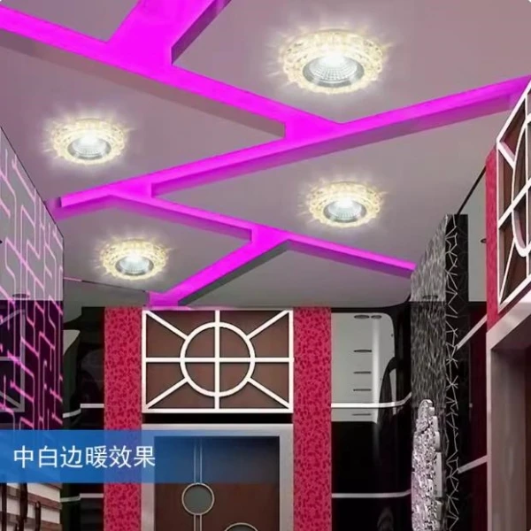 Diameter:9.5cm Cut Hole:6-8cm 3W 5W Downlights Recessed Ceiling Spotlight Lamps Embedded LED Downlights Home Decoration Light led ceiling light ceiling light