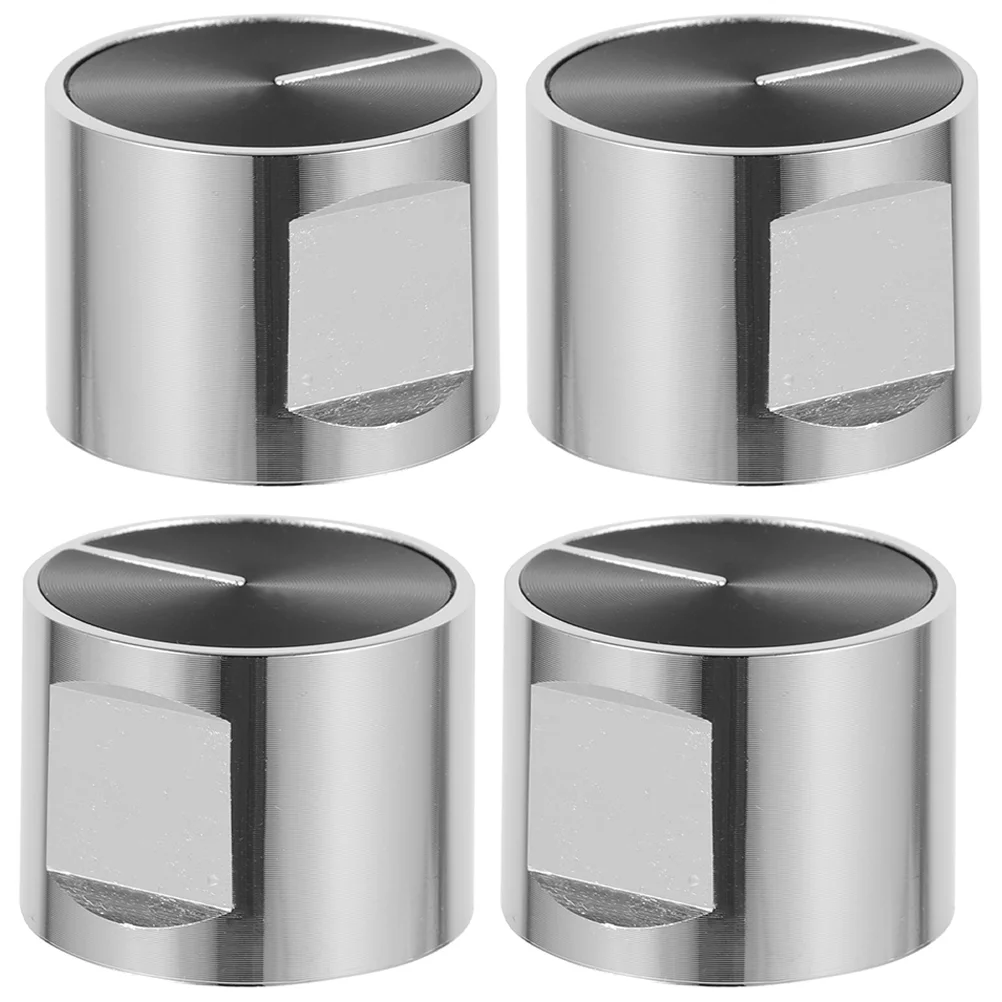 

4 Pcs Gas Stove Knob Kitchen Accessories Control Universal Cooker Knobs Replacements Zinc Alloy Household Oven