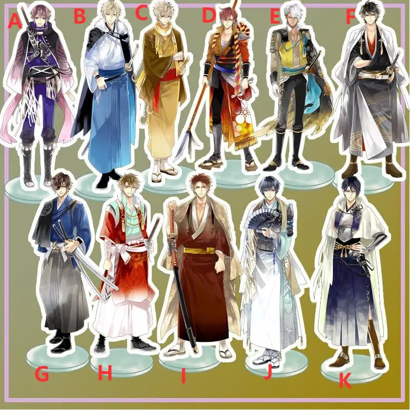 Подставка аниме Ikemen Sengoku Date Masamune Oda Nobunaga Sanada Yukimura акриловая фигурка дисплей