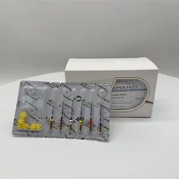 Limes rotatives caméléon – Limes endodontiques à revêtement laser NiTi Technologie nano Anti-rupture activée par la chaleur pour le traitement du canal radiculaire 1