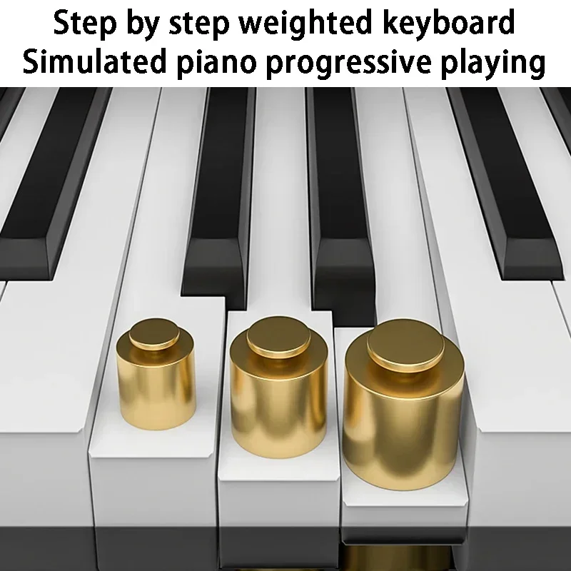 Portable Electronic Organ 88 Keys Electronic Piano Professional Adult Keyboard Instruments Household Children's Beginner Pianos