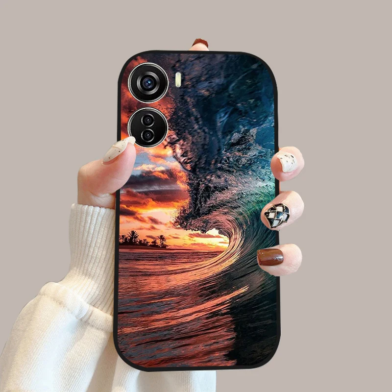 Luxury Soft Silicone TPU Protective Phone Case - Fashionable Design Cover