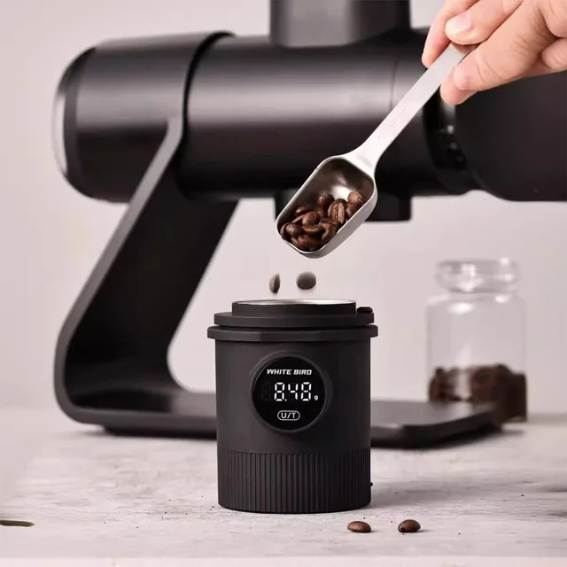 Digital Coffee Weighting Lcd Kitchen Espresso Electronic Weighing Scale Coffee Dosing Cup KC232 Cup Scale 500g 2