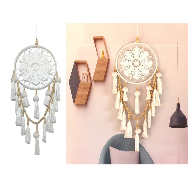 

Unique Dream Catchers Hanging Bohemian Home Wall Decors Art Woven Tapestry Beautiful Apartment Decorations Friend Gift