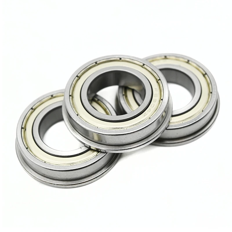 4Pcs Flange Bearing ID 2 - 9mm OD 3 - 26mm Thick 2.3 - 8mm Deep Groove Ball Bearings FMR63 74 83 84 - FMR148 F604 605 - F699 ZZ