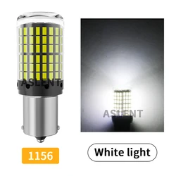 LED Car Tail and Turn Signal Light Bulbs, Pack of 2 (1156 P21W White)