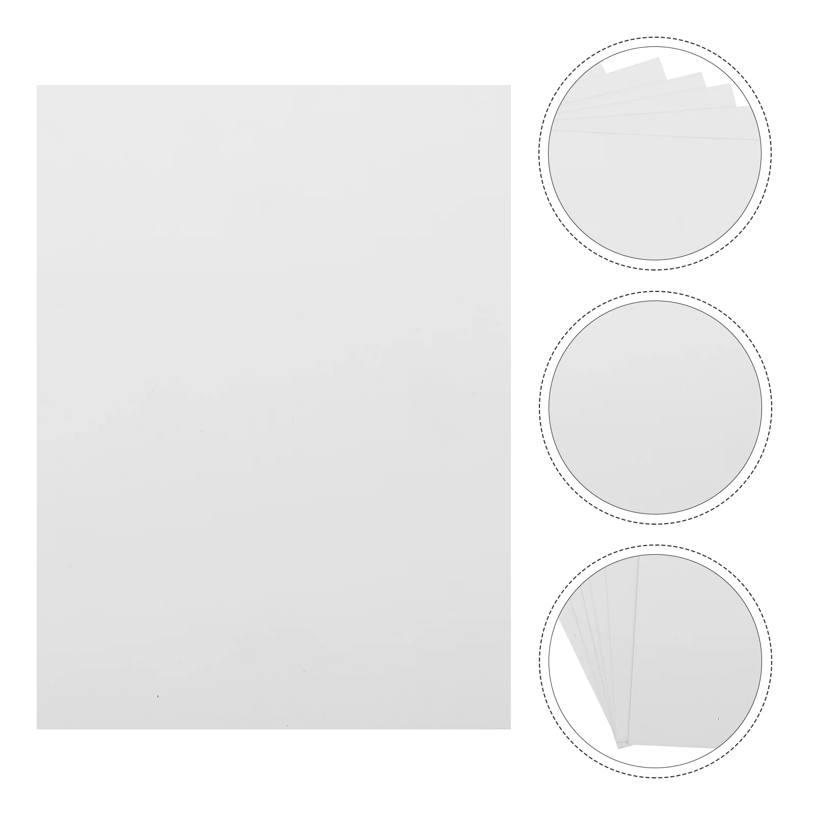 

6 Pcs Sublimation Blank Aluminum Sheet Picture Sign Simulation Metal Board Photo
