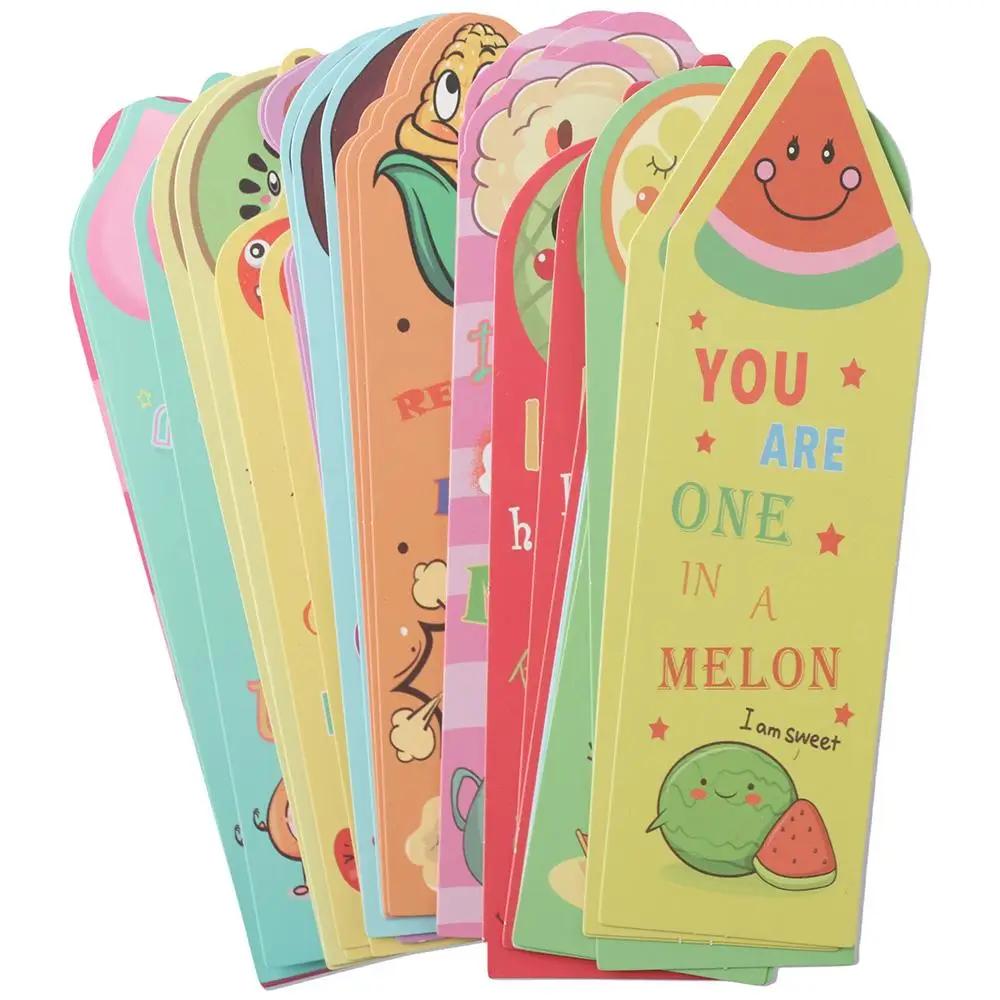 

Искусственные фрукты, 36 шт., Вдохновляющие языки, отметка, милые поделки для чтения, оценки