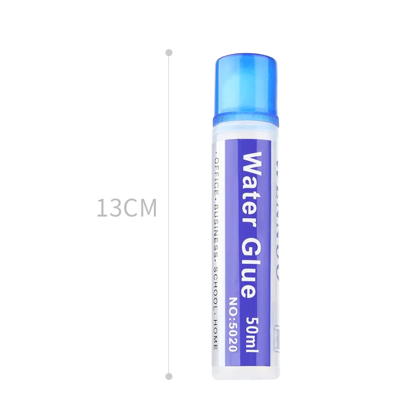 물 접착제 만들기 종이 공예 도구 50ml, 학교 사무실 공급 크리에이티브 학생 문구 수제 액체 투명 접착제