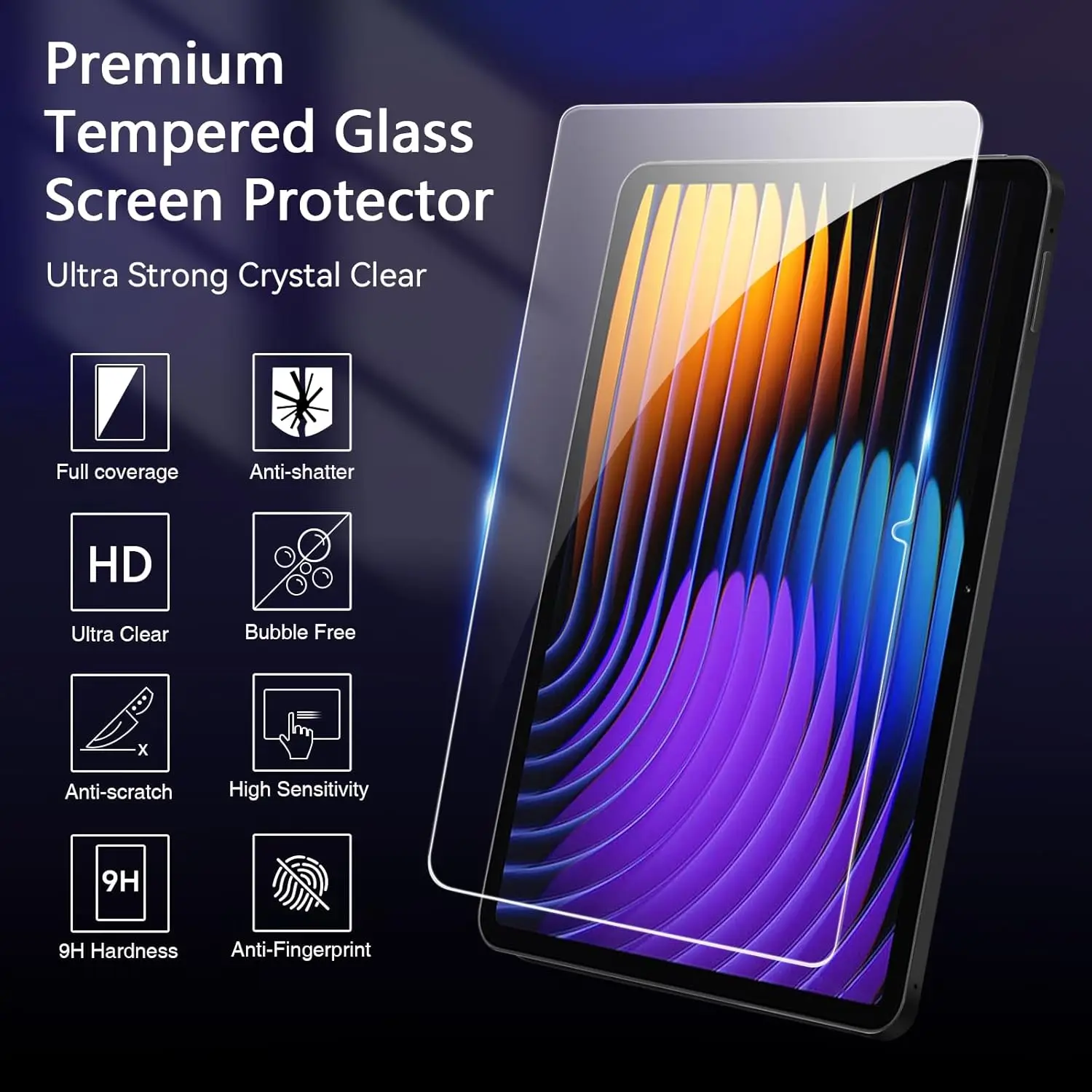 Premium Tempered Glass Screen Protector Duo Pack