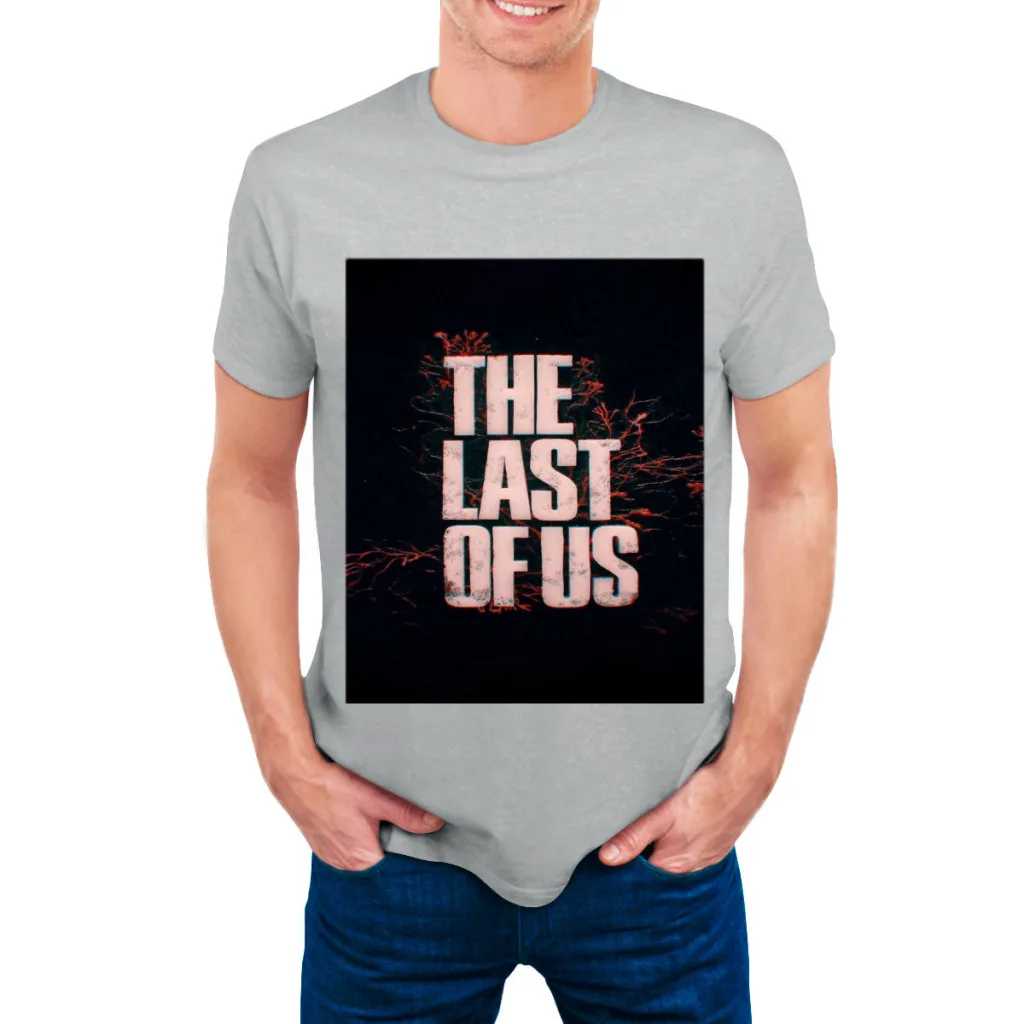 thumbnail image 1 of Camiseta The Last Of Us para hombre y mujer, camisetas de algodón de manga corta con cuello redondo de verano, ropa, camisetas, 1 of 5