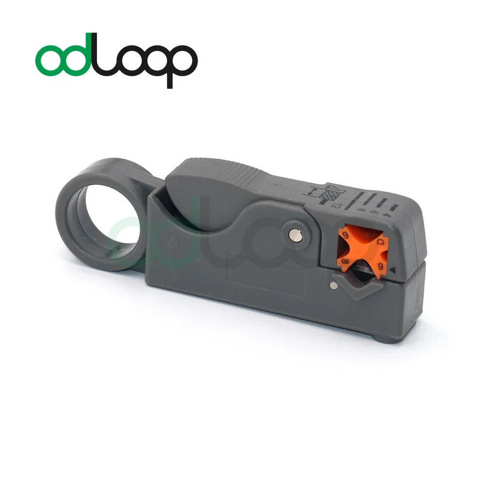 ODLOOP Stripping Pliers Decrustation Wire Cable Tools Stripper Stainless Steel Round Nose German Insulated Electrical Straight