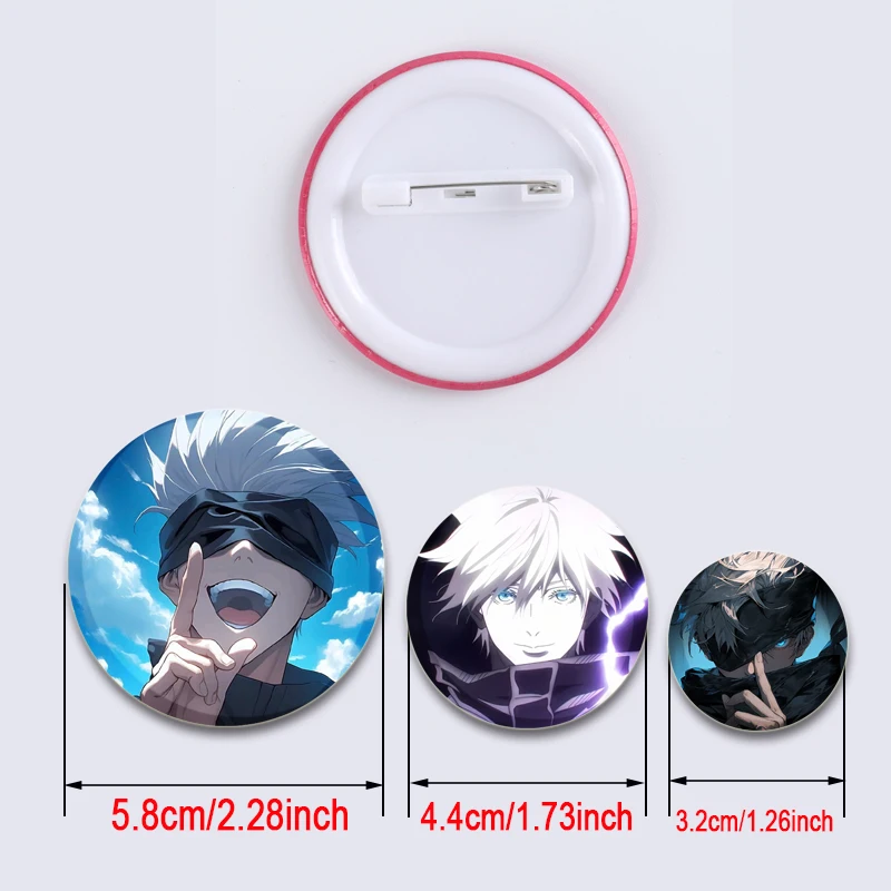 Pin de Satoru Gojo (Jujutsu Kaisen) de 44 mm Sff5a2c764ba0444e8e66e50c88e599faw