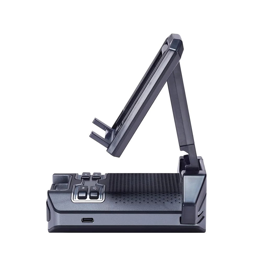 Bluetooth Speaker Phone Stand with Loud HD Surround Sound and Stable Anti-Slip Base