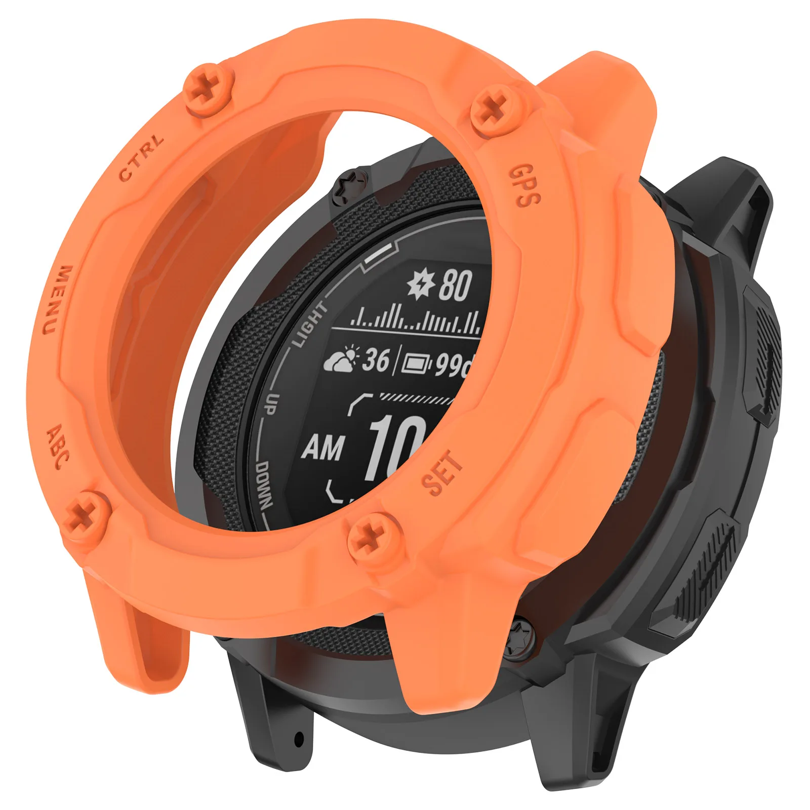 Miękkie etui kompatybilny dla Garmin instinct 2X pokrowiec na zegarek odporny na zarysowania etui typu Bumper dla Garmin Instynkt 2X