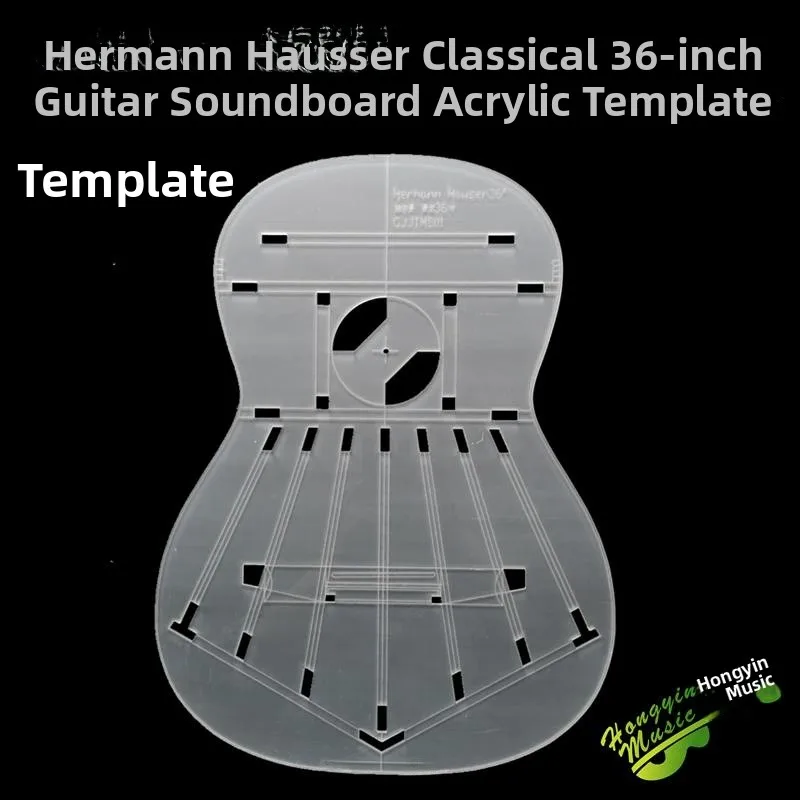 Classic Acoustic Guitar ape Position Diaam Acrylic Template Wooden Guitar ing Tool Foreign Classical Guitar Form