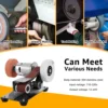 3in1 Mini Electric Belt Sander Table Grinder Motor 7-speed adjustment Belt Grinder for Fine Polishing Metal Jewelry Cutter 3