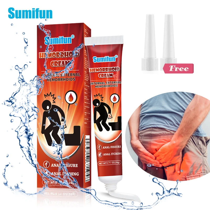 Hot Sumifun Hemorrhoids Treatment Cream Mixed External Internal Anal