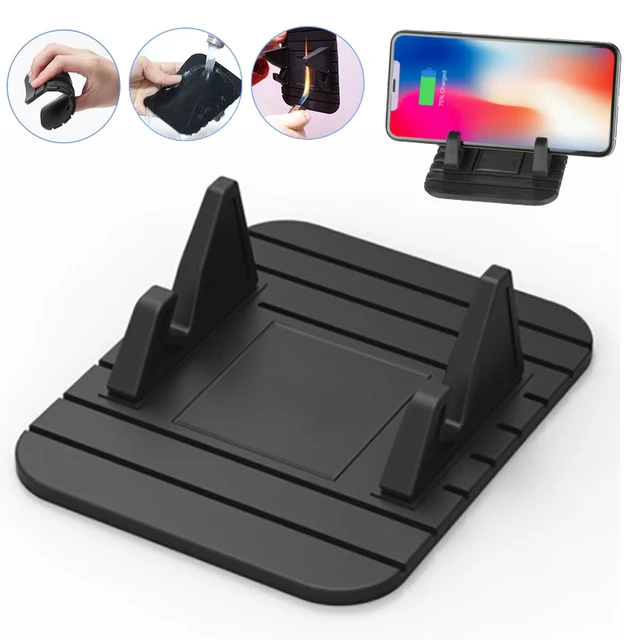 Voiture Anti dérapant Pad Silicone Téléphone Portable - Temu Canada