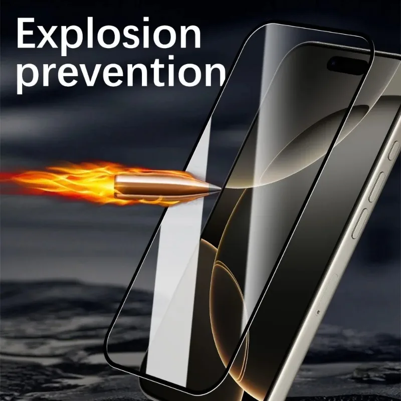 3-Pack Premium Tempered Glass Screen Protector - Superior Full Coverage Protection