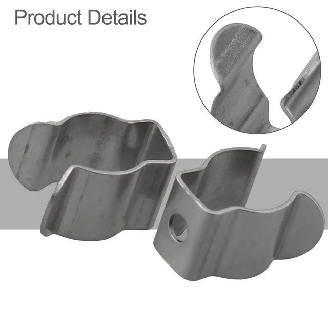 CLIPS Tool Holder 10pcs 6-28mm OPEN TYPE Replacement SPRING TERRY CLIPS Professional Portable Practical Accessories 2