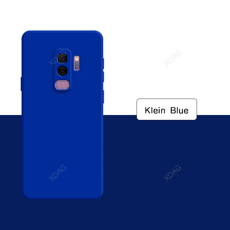 Luxury Liquid Silicone Soft Candy Phone Case - Classic Square Design