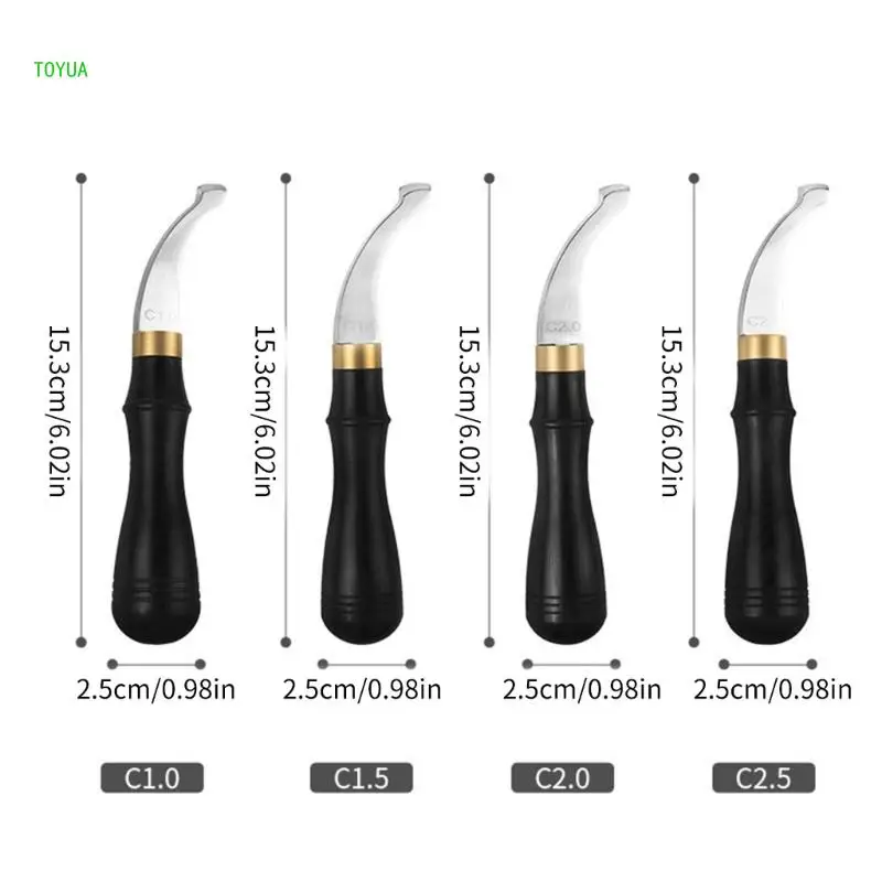 Leather Edges Creaser Leather Creasing Tool Shallow Slot Edges Liner
