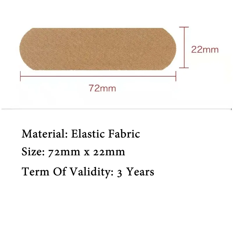 20-100Pcs Elastic Band Aid Wound Adhesive Plaster Anti-Bacteria Bandages Tapes Home Travel Outdoor Sports First Aid Kit Supplies 2