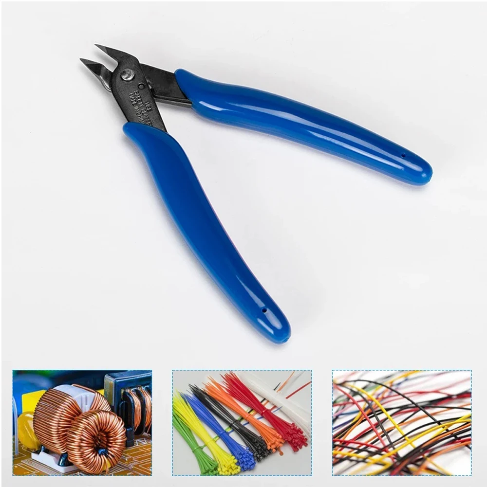 1Pc Multi-tools Electrical Wire Cable Cutters Cutting Pliers Side Snips Flush Stainless Steel Nipper Hand Tools wire cutters